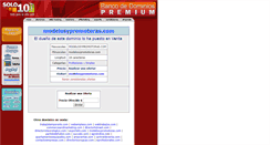 Desktop Screenshot of modelosypromotoras.com